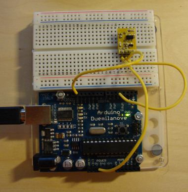 Arduino RF transmitter circuit