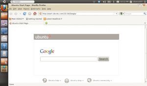 Firefox Screenshot in Ubuntu Unity