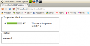 Screen shot of my MQTT, websocket and html5 meter based thermometer